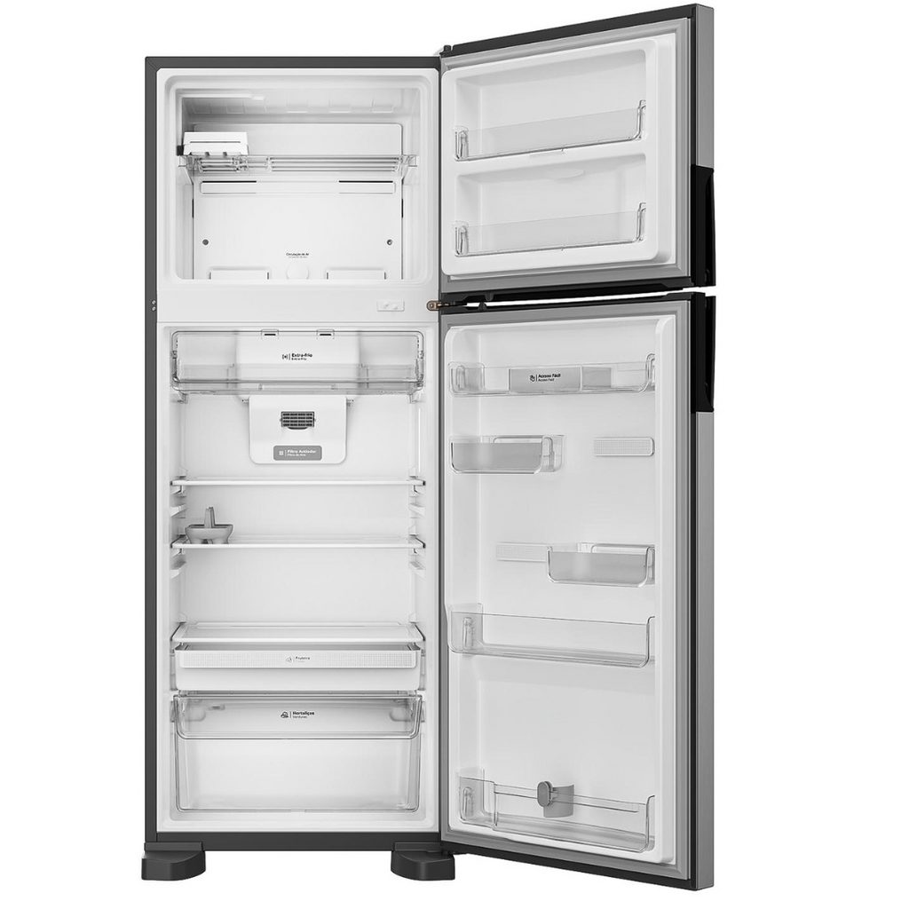 Refrigerador Consul 455L CRM56MK Duplex Inverter Inox 220V