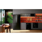 Refrigerador Brastemp 554L BRO85AE 3 Portas French Door Inverter Black Inox 220V