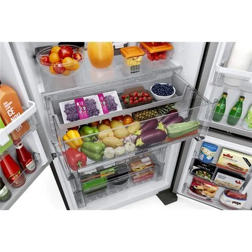 Refrigerador Brastemp 554L BRO85AE 3 Portas French Door Inverter Black Inox 220V