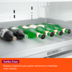 Refrigerador Brastemp 554L BRO85AE 3 Portas French Door Inverter Black Inox 220V
