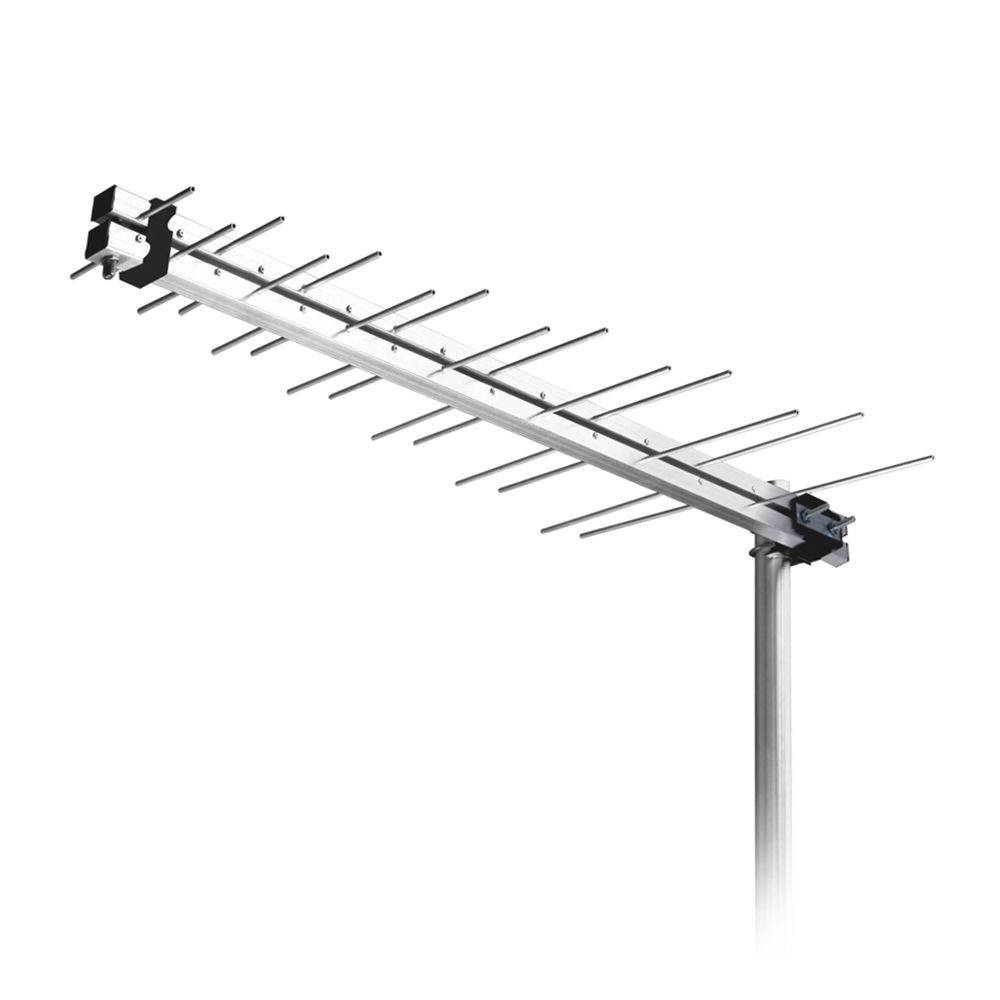 Antena Externa Aquário Log Periódica Digital UHF/HDTV LU-19C