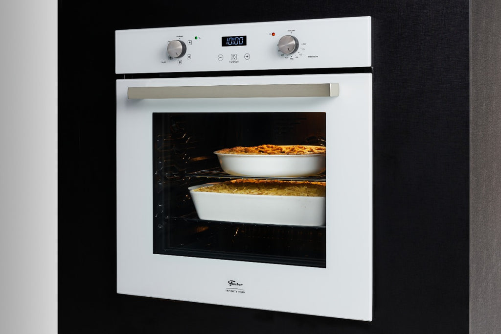 Forno de Embutir Elétrico Fischer 82L Infinity Touch com Convecção 28607-75727 Branco 220V