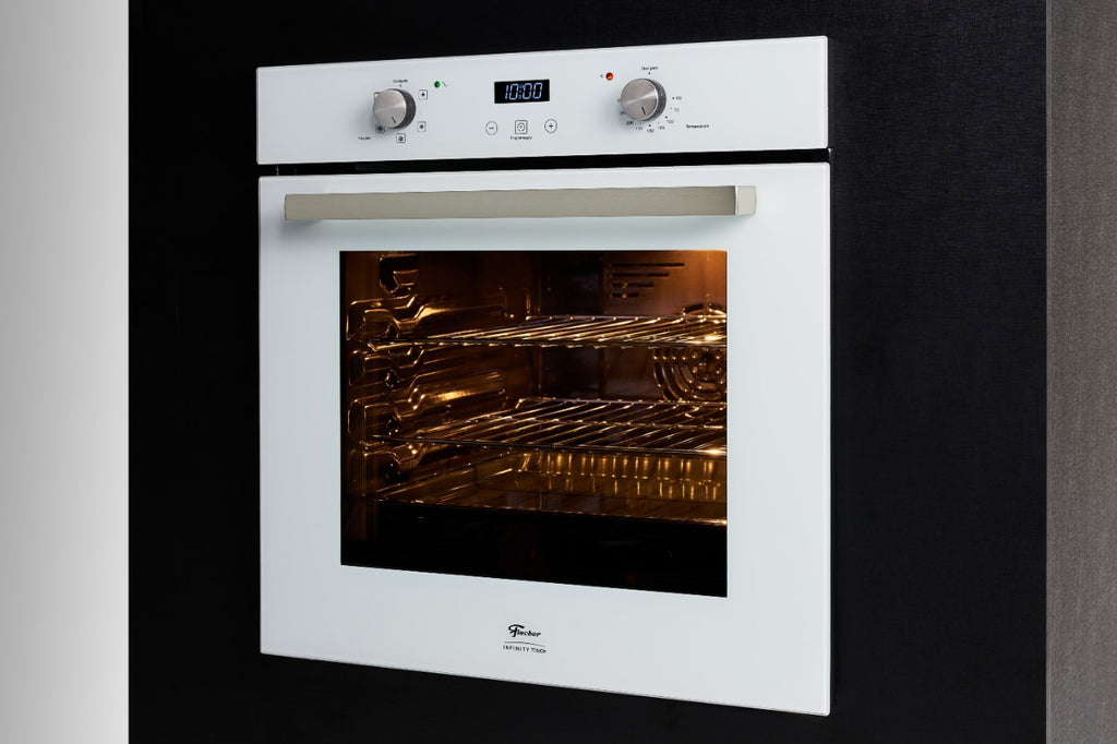 Forno de Embutir Elétrico Fischer 82L Infinity Touch com Convecção 28607-75727 Branco 220V