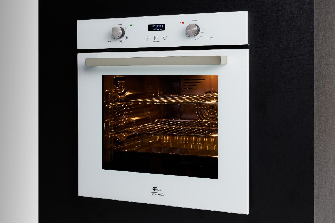 Forno de Embutir Elétrico Fischer 82L Infinity Touch com Convecção 28607-75727 Branco 220V