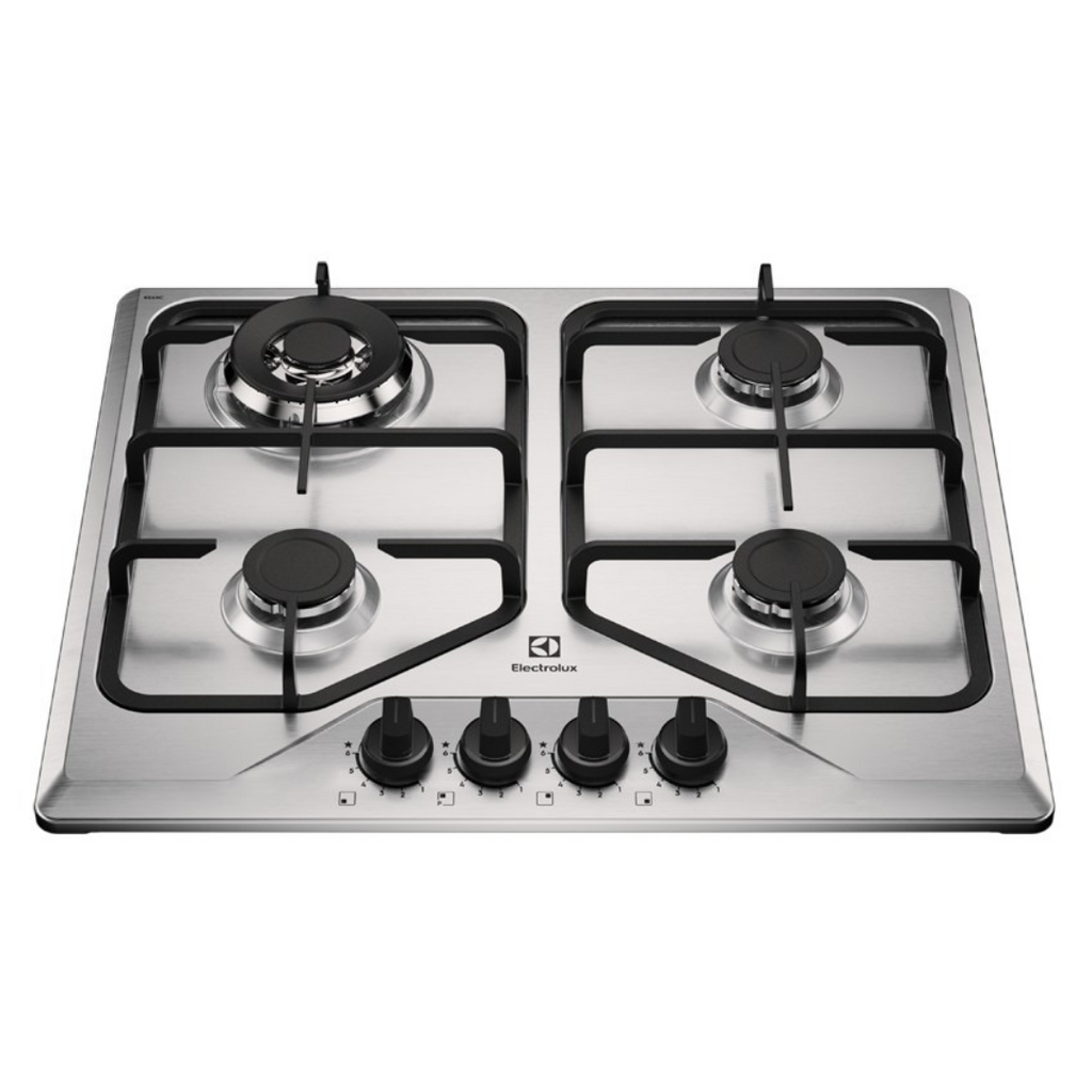 Cooktop à Gás Electrolux 4 Bocas KE4XC Multi Chama Mesa Inox Bivolt