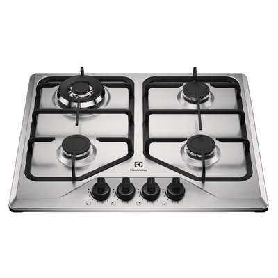 Cooktop à Gás Electrolux 4 Bocas KE4XC Multi Chama Mesa Inox Bivolt