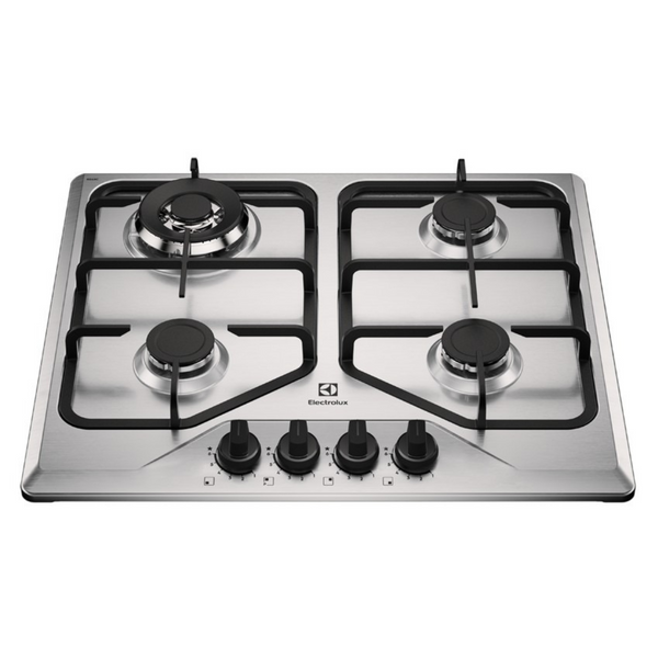Cooktop à Gás Electrolux 4 Bocas KE4XC Multi Chama Mesa Inox Bivolt