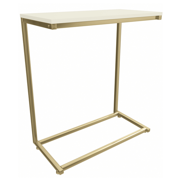 Mesa de Apoio Industrial Kappesberg LI025 Off White e Dourado