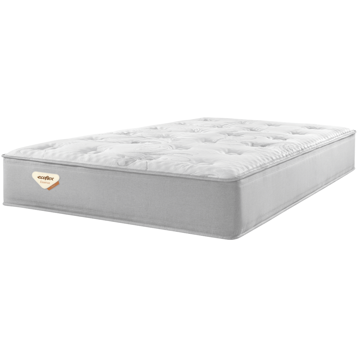 Colchão Blend Casal Ecoflex 128x188x31cm Molas Ensacadas Prata
