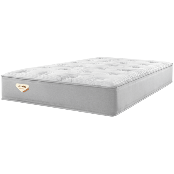 Colchão Blend Casal Ecoflex 128x188x31cm Molas Ensacadas Prata