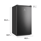 Frigobar Electrolux 95L Efficient EM90BT com Controle de Temperatura -2ºC a 10ºC Inverter Preto Bivolt