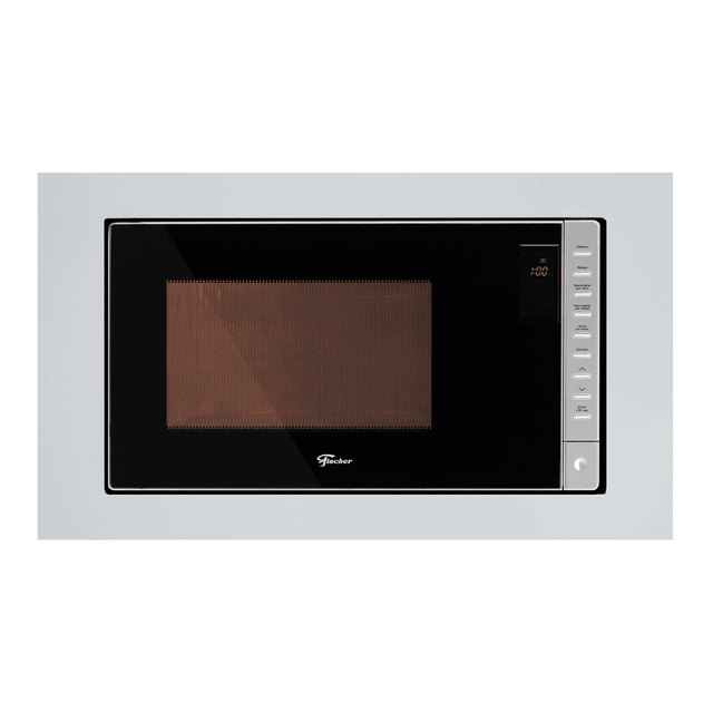 Micro-ondas de Embutir Fischer 25L Fit Line Branco 220V