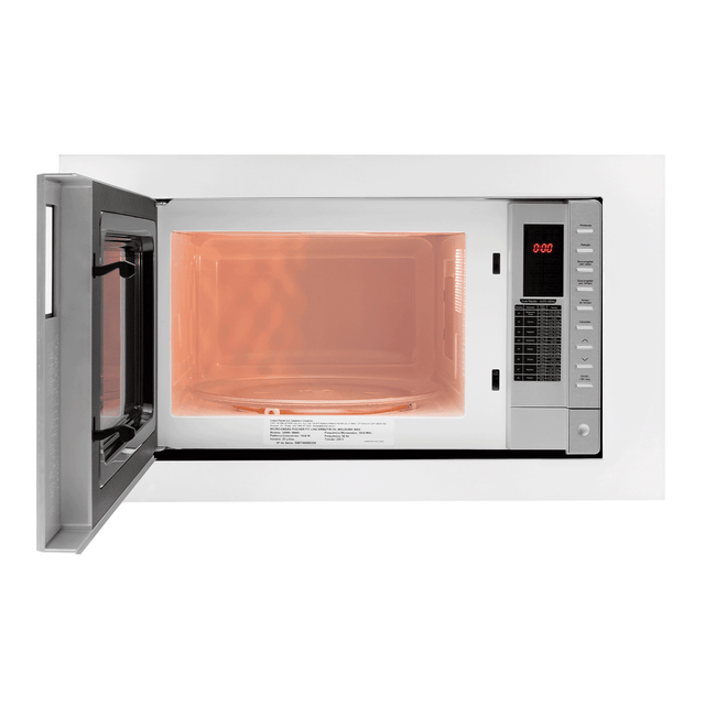 Micro-ondas de Embutir Fischer 25L Fit Line Branco 220V