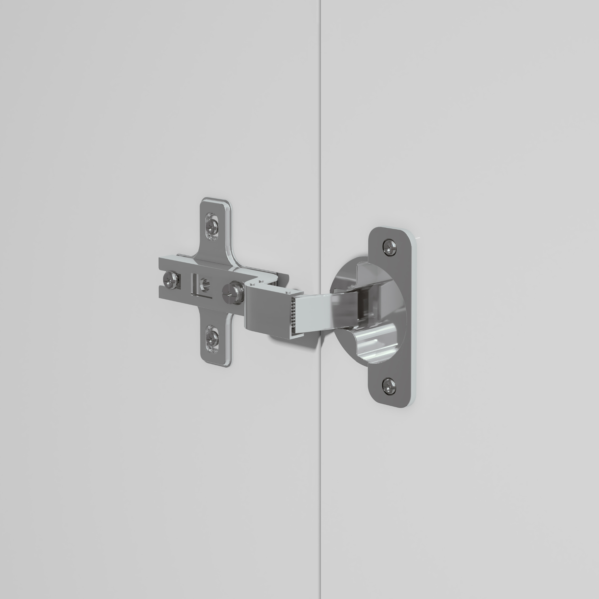 Roupeiro Imperatore Lopas  274cm 100% MDF 6 Portas com Puxador em Madeira Branco