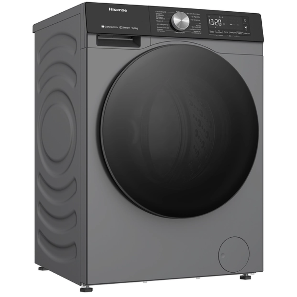 Lava e Seca Hisense 11kg Smart Wifi Inverter Titanium 220V
