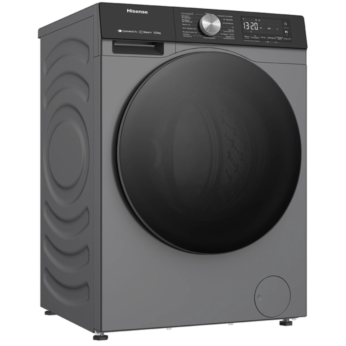 Lava e Seca Hisense 11kg Smart Wifi Inverter Titanium 220V