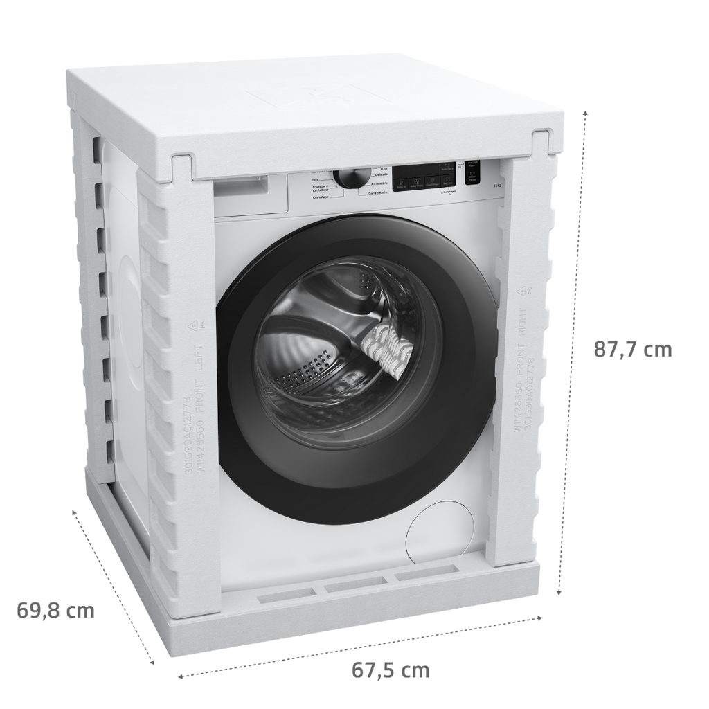 Lavadora de Roupas Brastemp 11KG BNF11AB Smart Sensor Branco 220V