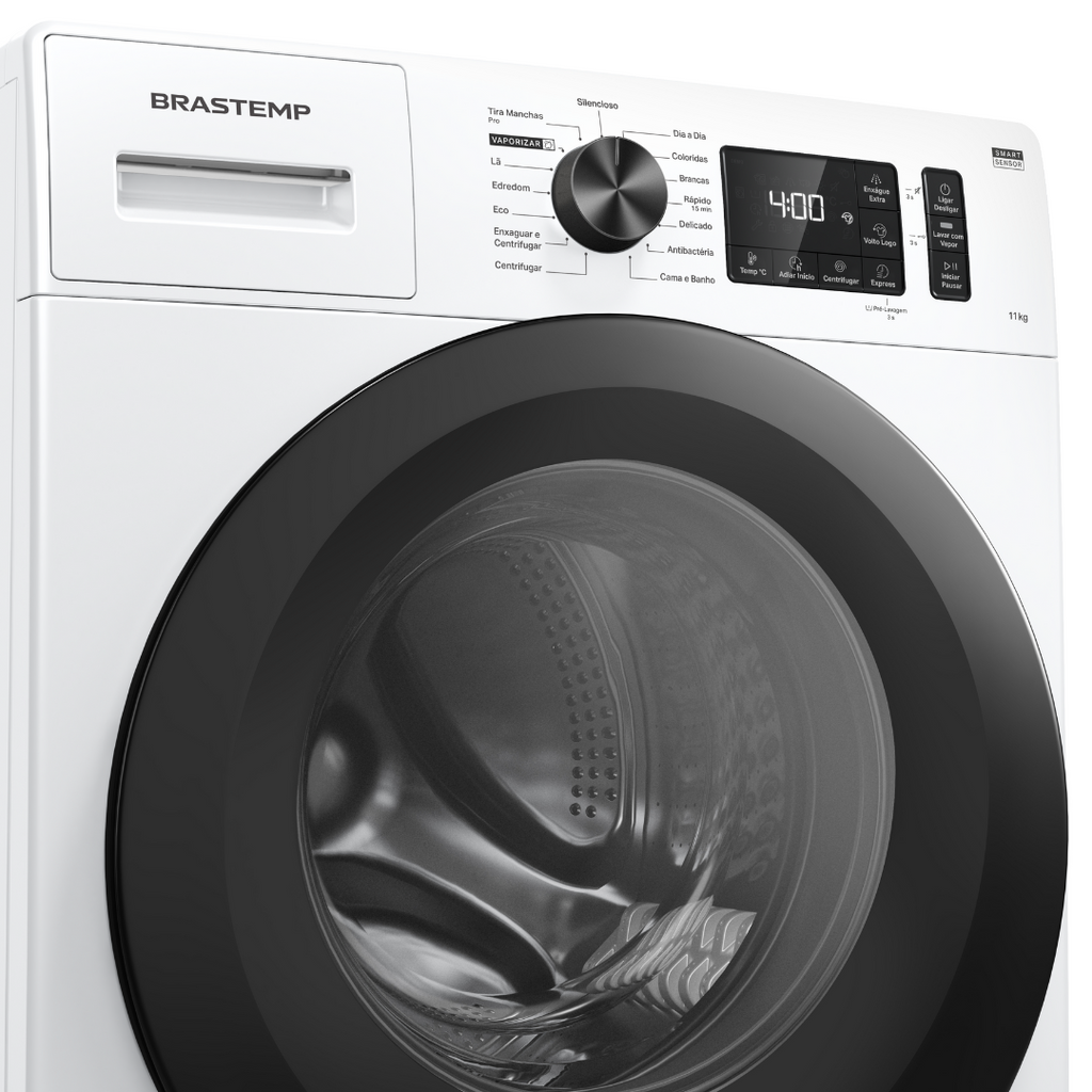 Lavadora de Roupas Brastemp 11KG BNF11AB Smart Sensor Branco 220V