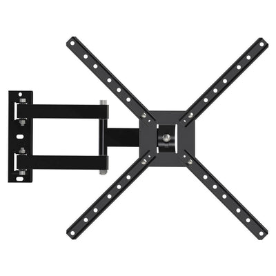 Suporte de Parede Tri Articulado Brasforma BRA4.0 para TVs de 10 a 56" LCD, LED, Plasma e 3D Preto