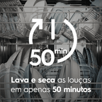 Lava-Louças Electrolux 14 Serviços com Programa Lava&Seca LP14E Preto 220V