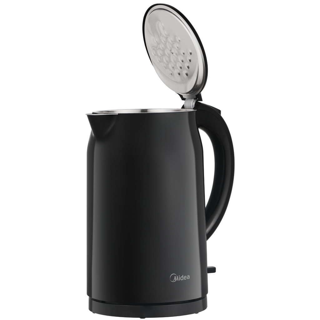 Chaleira Elétrica Midea 1,7L Double Wall Preto 220V