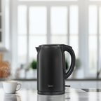 Chaleira Elétrica Midea 1,7L Double Wall Preto 220V