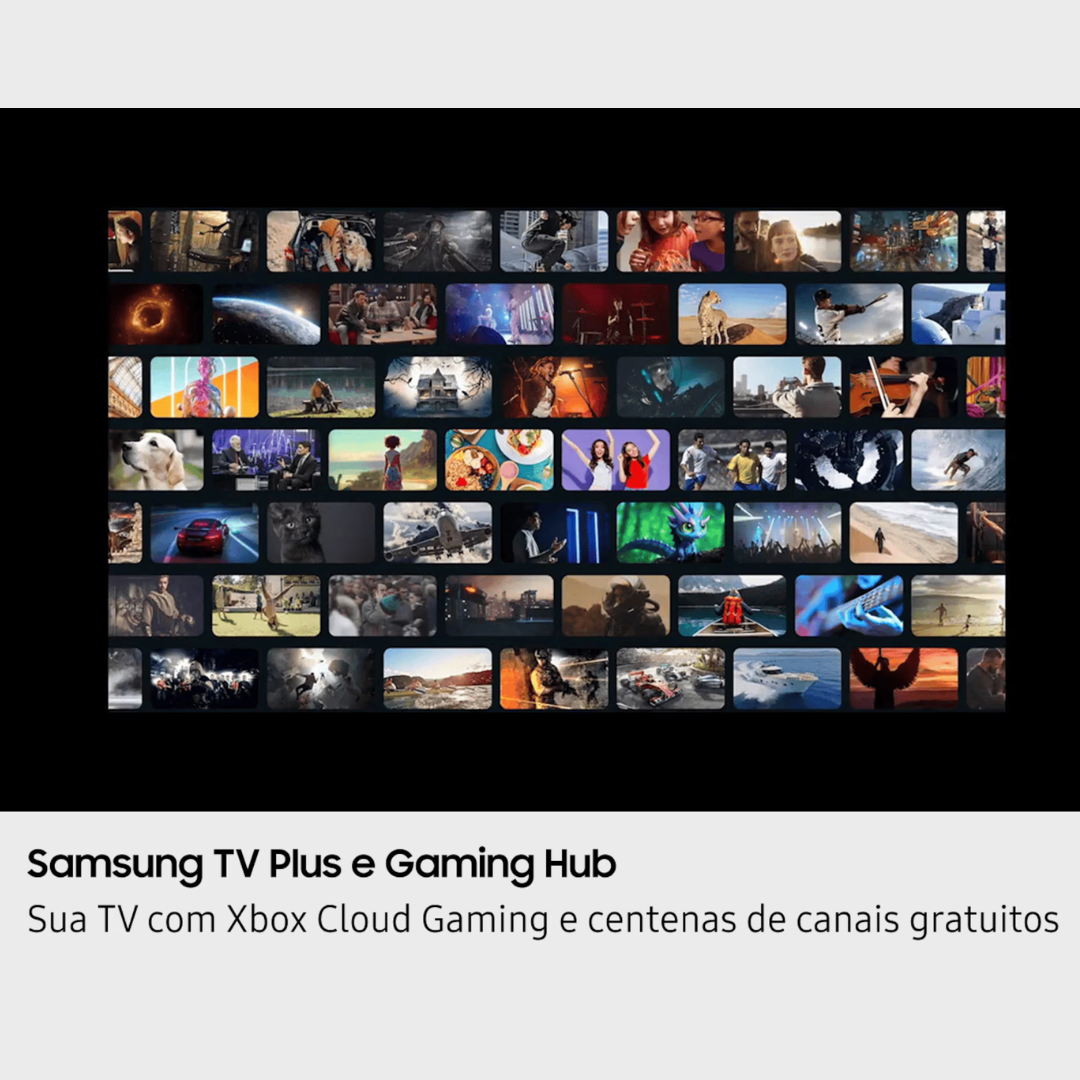 Smart TV LED 55" 4K Samsung U8100F UHD Gaming Hub Bivolt
