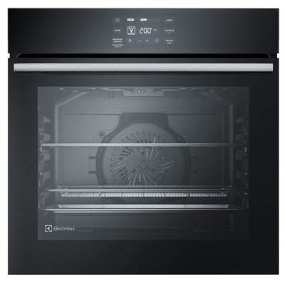 Forno de Embutir Elétrico Electrolux 80L OE8EA Experience Air Fryer Preto 220V
