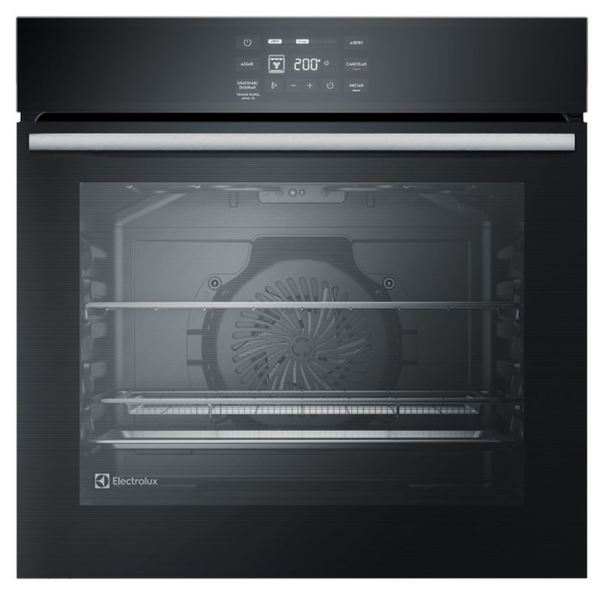 Forno de Embutir Elétrico Electrolux 80L OE8EA Experience Air Fryer Preto 220V