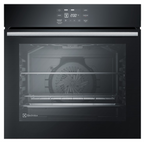 Forno de Embutir Elétrico Electrolux 80L OE8EA Experience Air Fryer Preto 220V