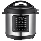 Panela de Pressão Elétrica Agratto 6L Digital APPD01I-02 Inox 220V