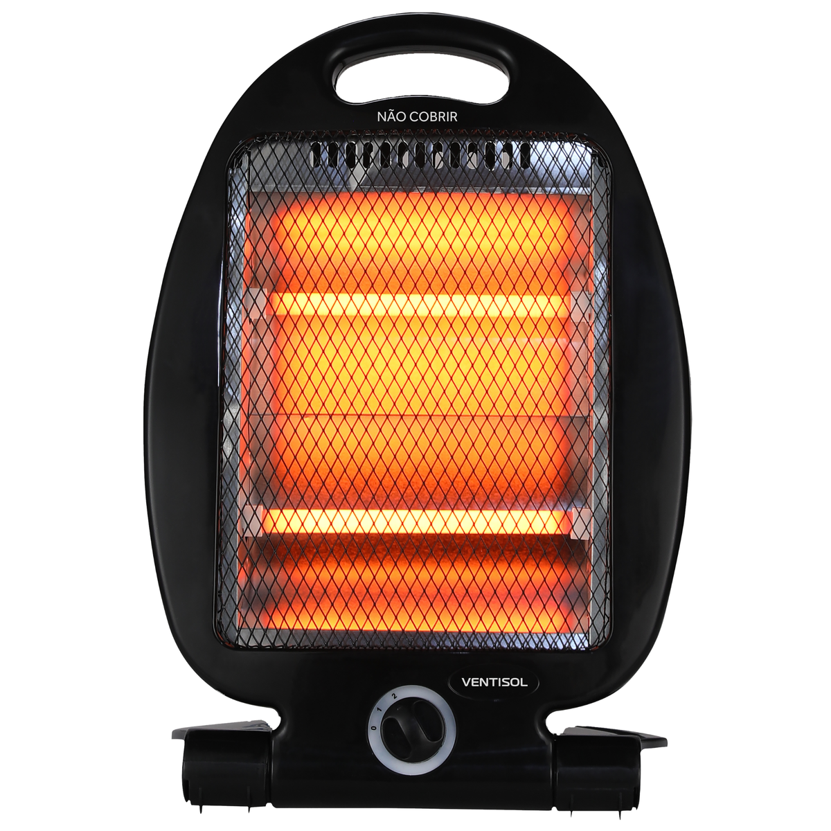Aquecedor de Quartzo Ventisol AQ02I-02 800W Preto 220V