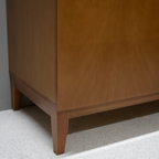 Balcão Buffet Dom Artsoli 180cm 4 Portas Castanho Claro