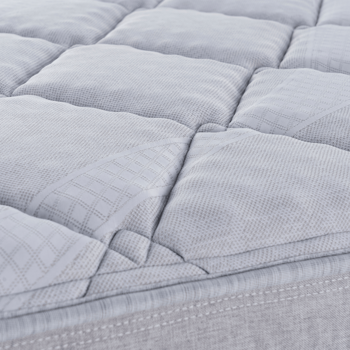 Colchão High Density II Queen Ecoflex 158x198x32cm Molas Superlastic Prata