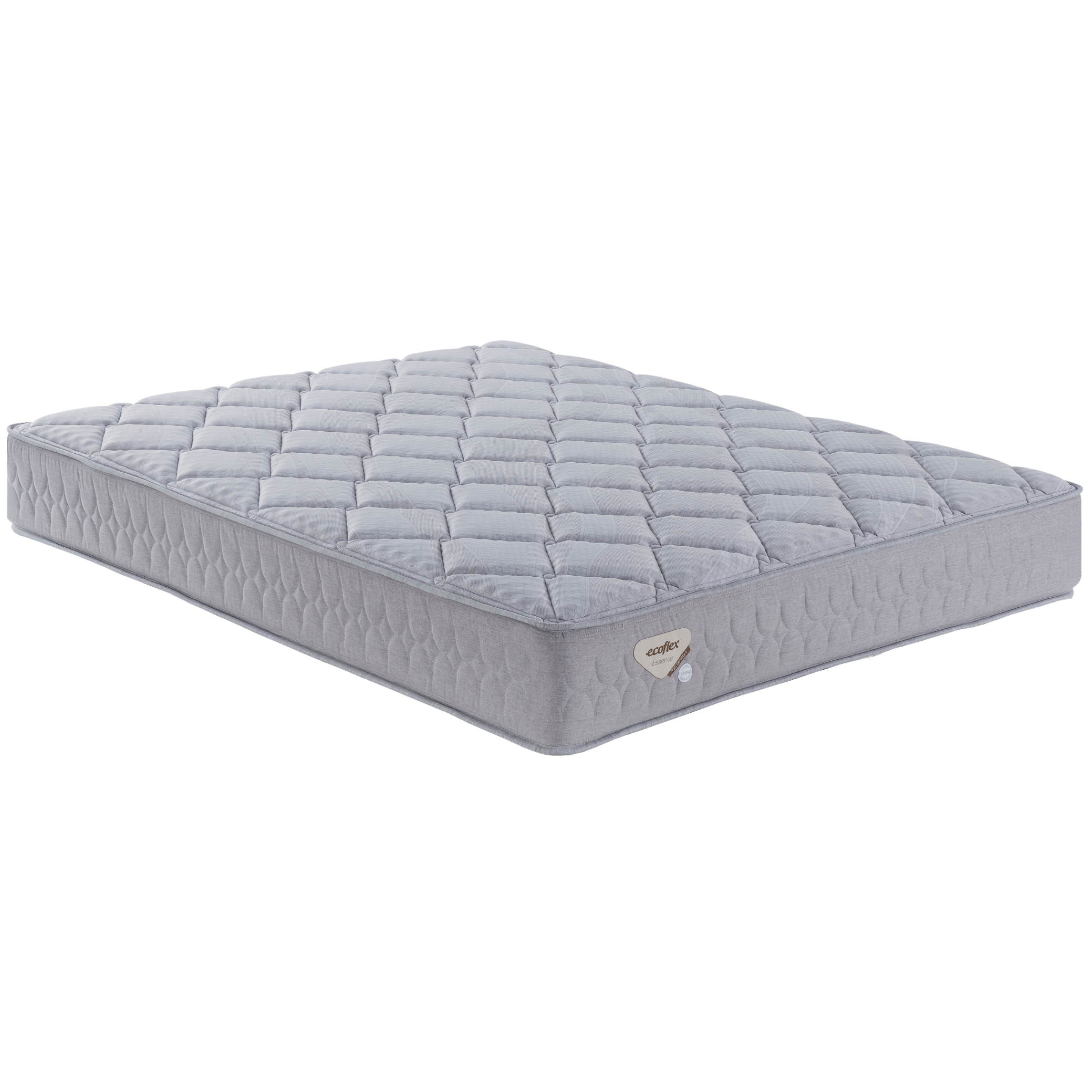 Colchão High Density II Queen Ecoflex 158x198x32cm Molas Superlastic Prata