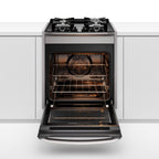 Fogão de Embutir 4 Bocas Electrolux Cinza Experience FE4EC com Mesa de Vidro, PerfectCook360 e VaporBake 220V