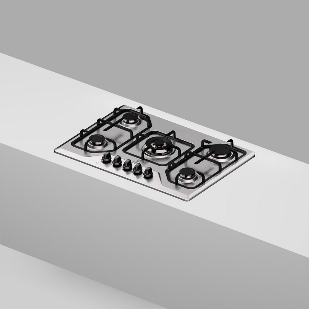 Cooktop à Gás Electrolux 5 Bocas KE5XC Multi Chama Mesa Inox Bivolt