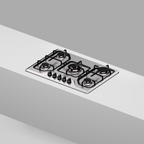 Cooktop à Gás Electrolux 5 Bocas KE5XC Multi Chama Mesa Inox Bivolt