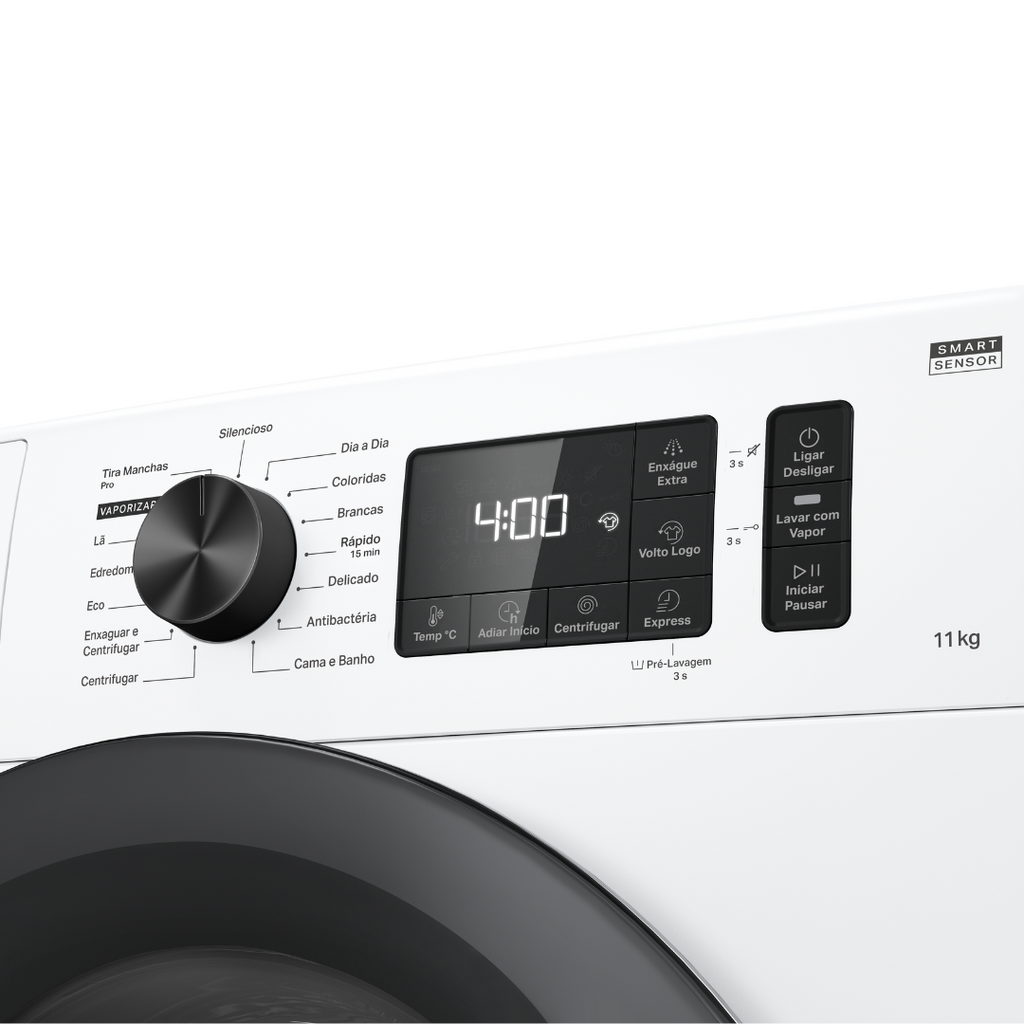 Lavadora de Roupas Brastemp 11KG BNF11AB Smart Sensor Branco 220V