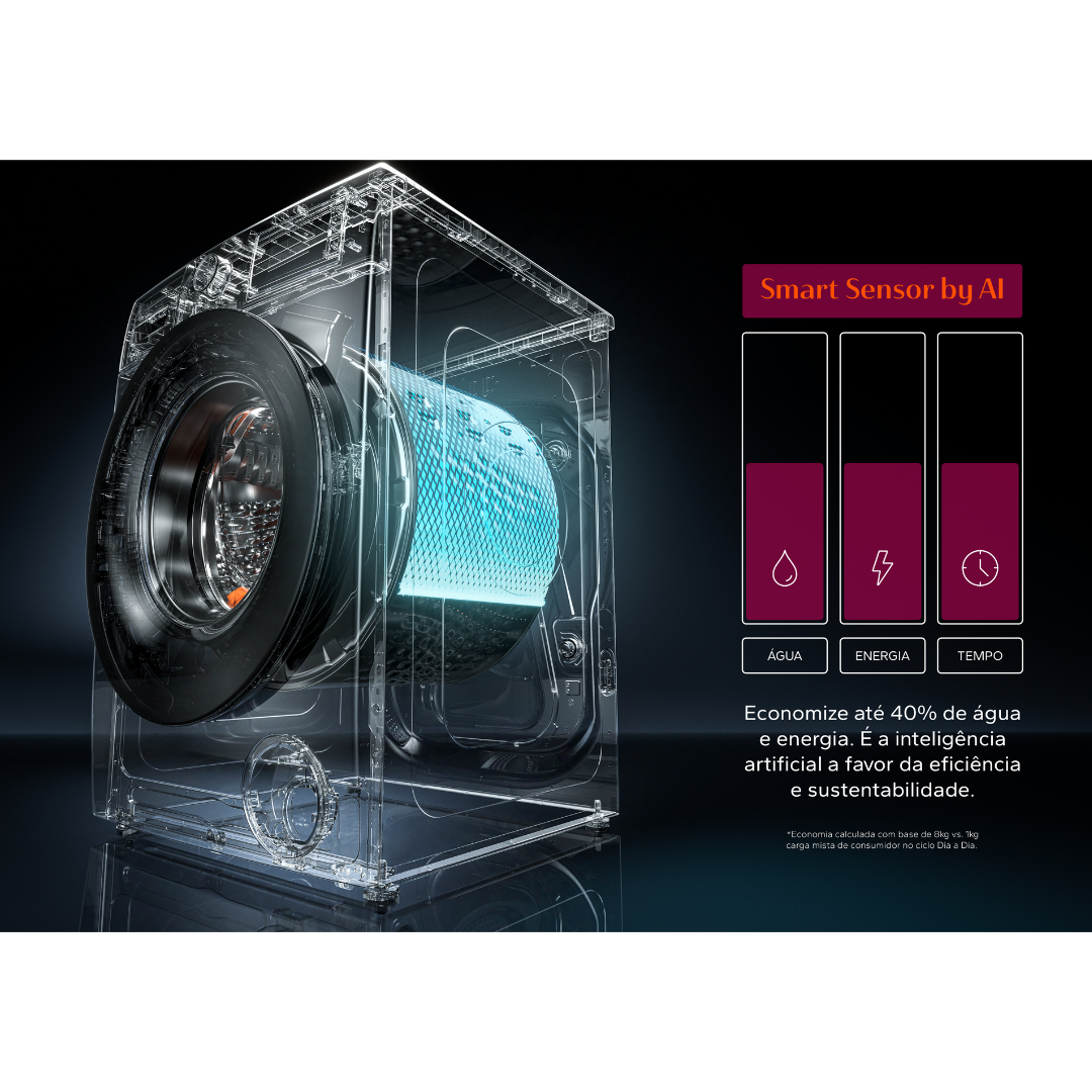 Lavadora de Roupas Brastemp 11KG BNF11AB Smart Sensor Branco 220V