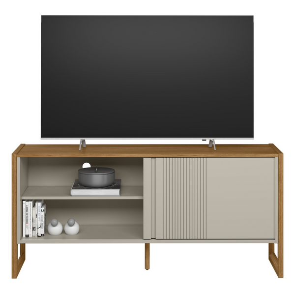 Rack Gold Linea 141cm Nature e Off White