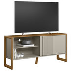 Rack Gold Linea 141cm Nature e Off White