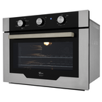 Forno de Embutir Elétrico Fischer 50L Infinity com Air Fryer Inox 220V