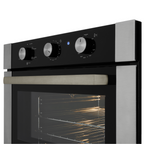 Forno de Embutir Elétrico Fischer 50L Infinity com Air Fryer Inox 220V