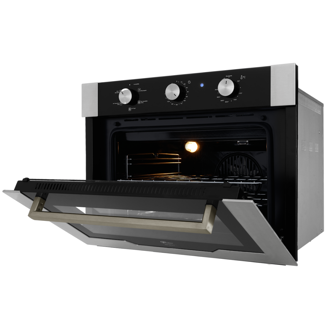 Forno de Embutir Elétrico Fischer 50L Infinity com Air Fryer Inox 220V