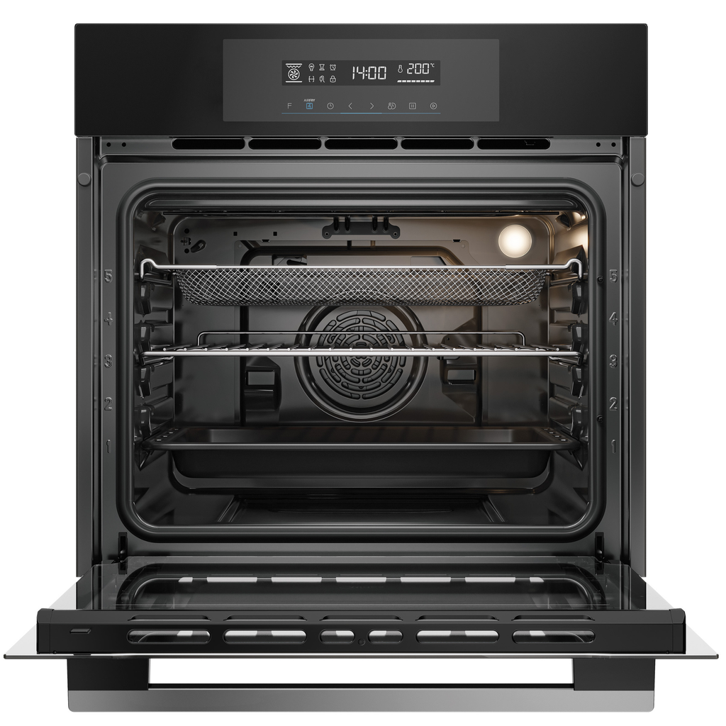 Forno de Embutir Elétrico Midea 80L TST80P2 com Função Air Fryer Preto 220V