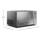 Micro-ondas Brastemp 23L com Multi Preparos BMS23AR Inox 220V