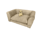 Sofá Pet Alure 80cm Molufan Veludo Bege