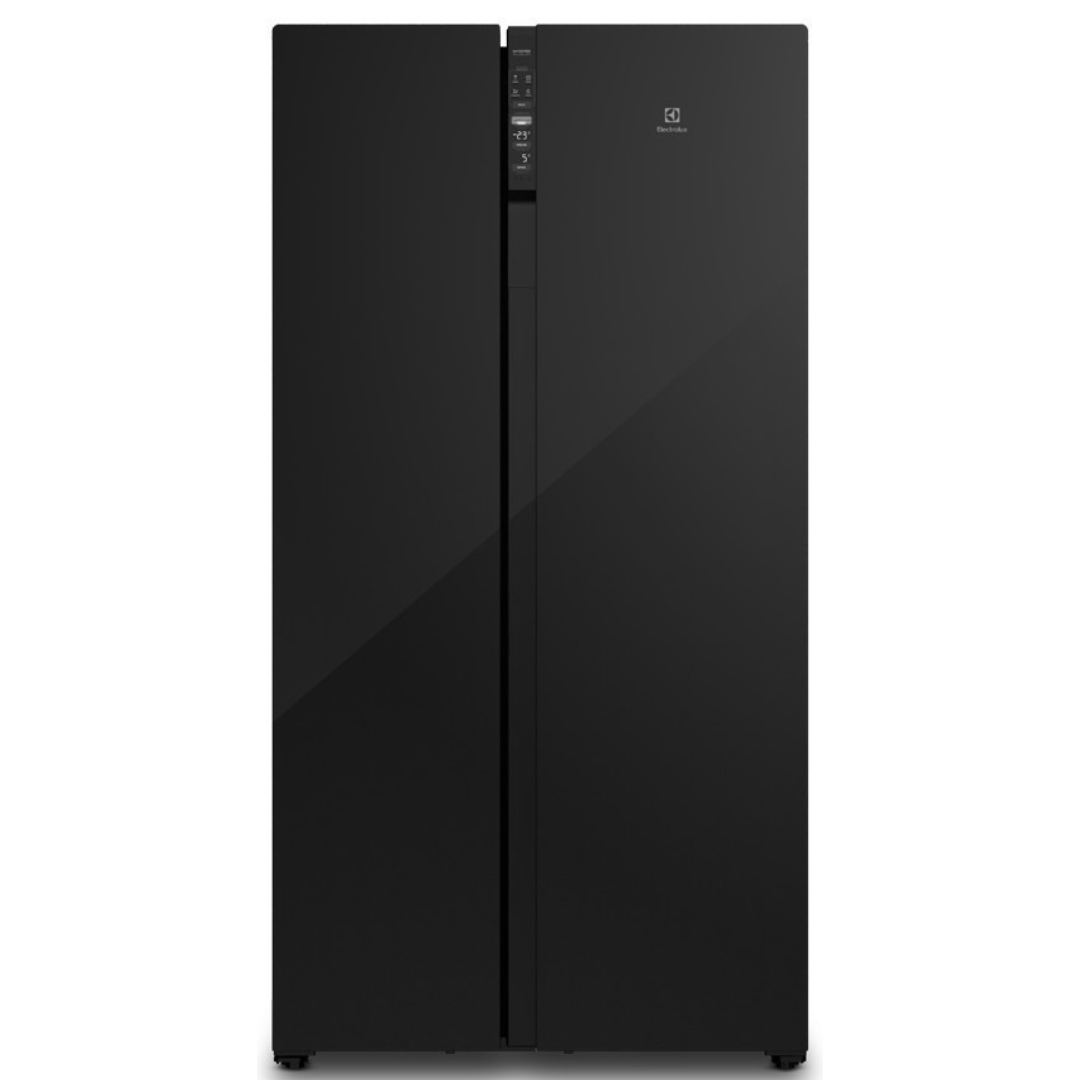 Refrigerador Electrolux 531L ES5GB Side By Side Inverter AutoSense Preto 220V