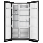 Refrigerador Electrolux 531L ES5GB Side By Side Inverter AutoSense Preto 220V